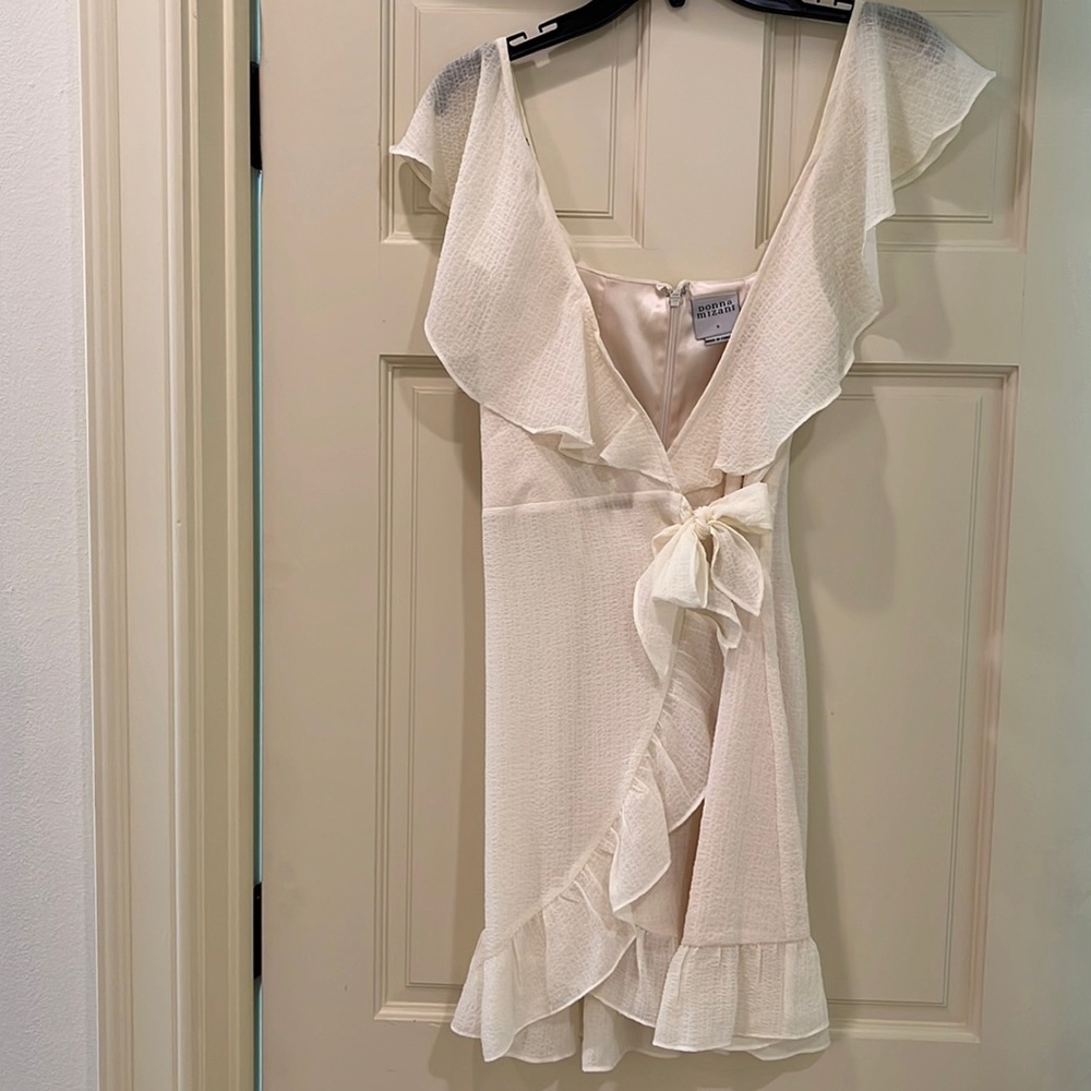 Cream dress sleeveless
